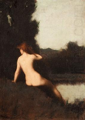 Jean-Jacques Henner A Bather china oil painting image
